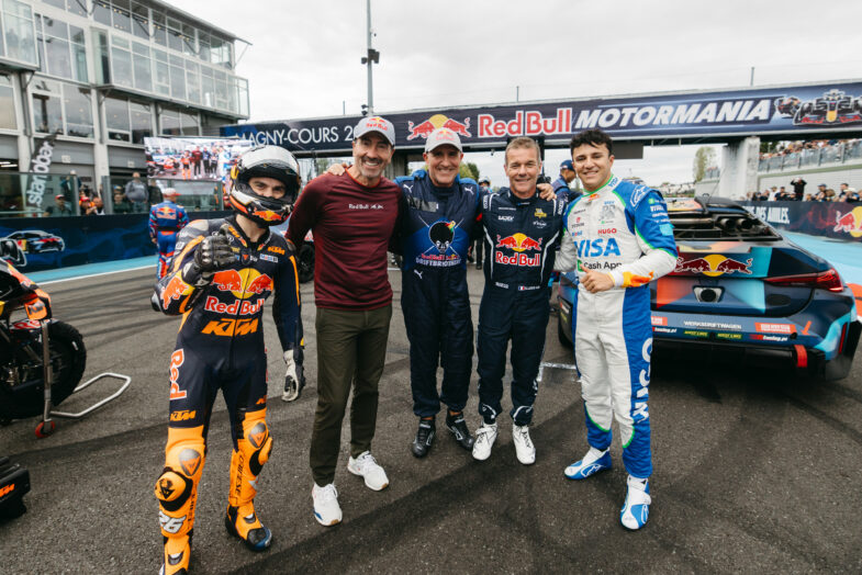 Sébastien Loeb Isack Hadjar Red Bull Motormania Magny-Cours