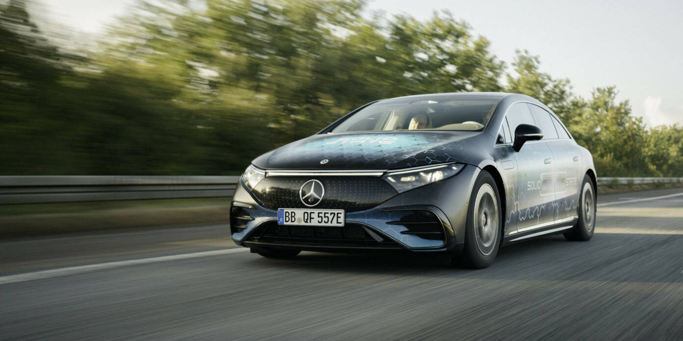 voiture électrique record autonomie Mercedes-Benz EQS