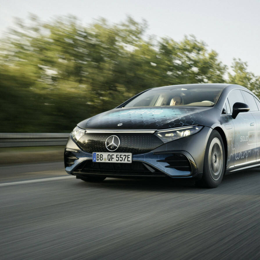 voiture électrique record autonomie Mercedes-Benz EQS