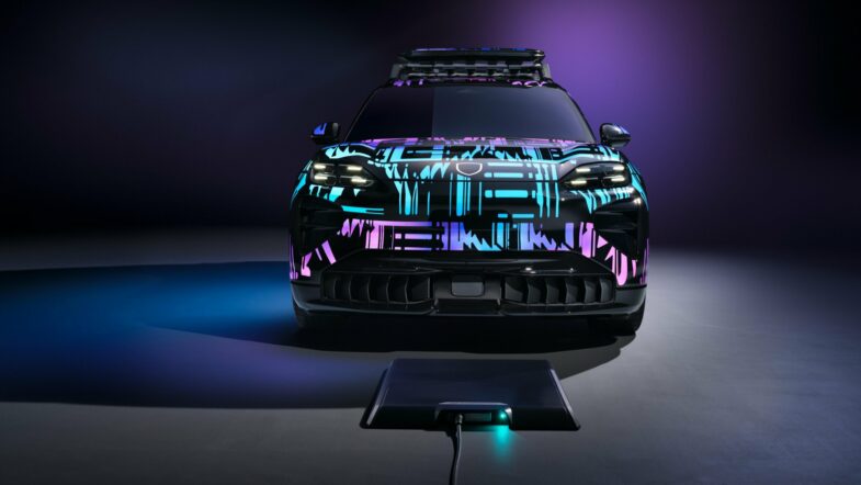 Porsche Wireless Charging Porsche Cayenne électrique