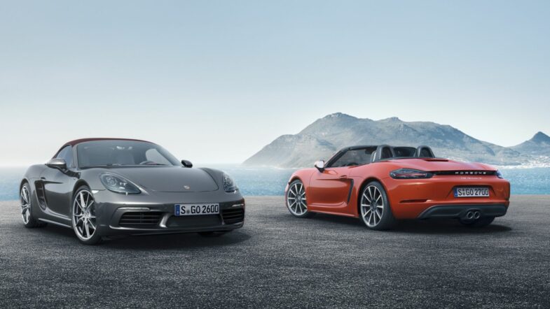 Porsche 718 Cayman et 718 Boxster