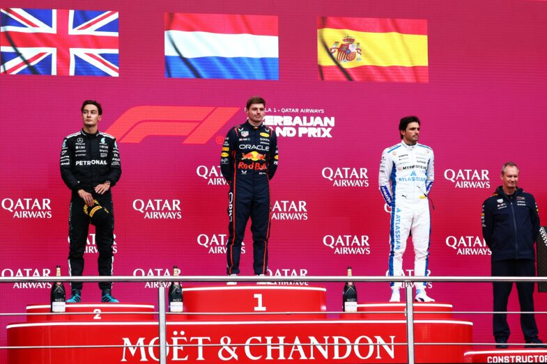 F1 Formule 1 GP Azerbaïdjan 2025 Max Verstappen