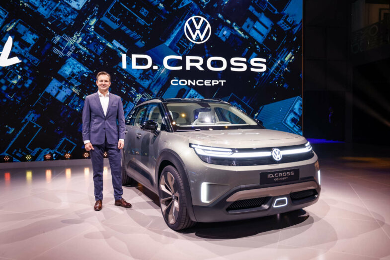 Volkswagen ID.Cross Concept SUV électrique Salon de Munich IAA Mobility