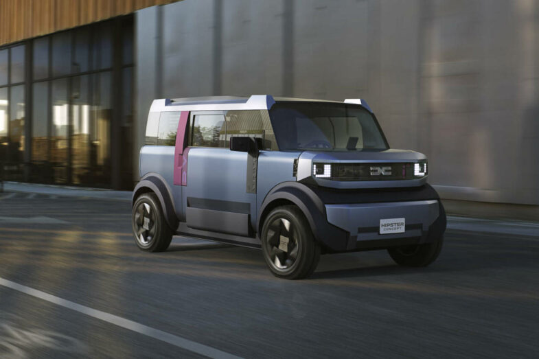 voiture électrique E-Car Dacia Hipster Concept