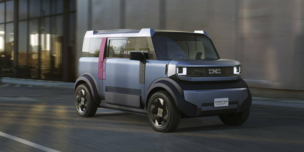 voiture électrique E-Car Dacia Hipster Concept