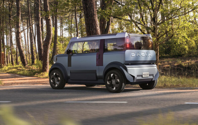 voiture électrique E-Car Dacia Hipster Concept