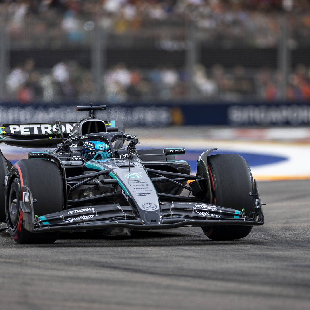F1 Formule 1 GP de Singapour 2025 George Russell McLaren Racing