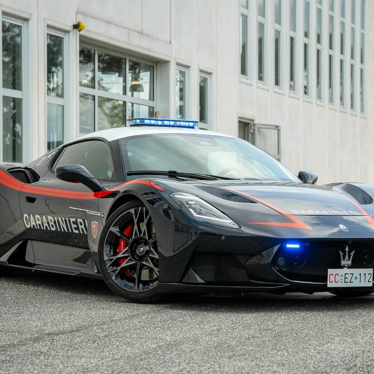 Stellantis Maserati MCPURA transport médical d'urgence