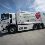 Lausanne camion poubelle électrique panne