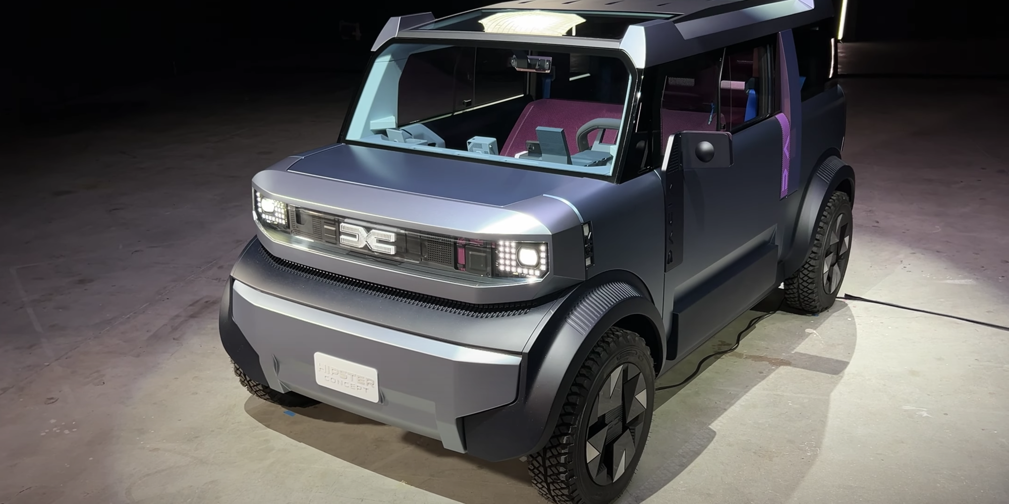 vidéo Dacia Hipster Concept