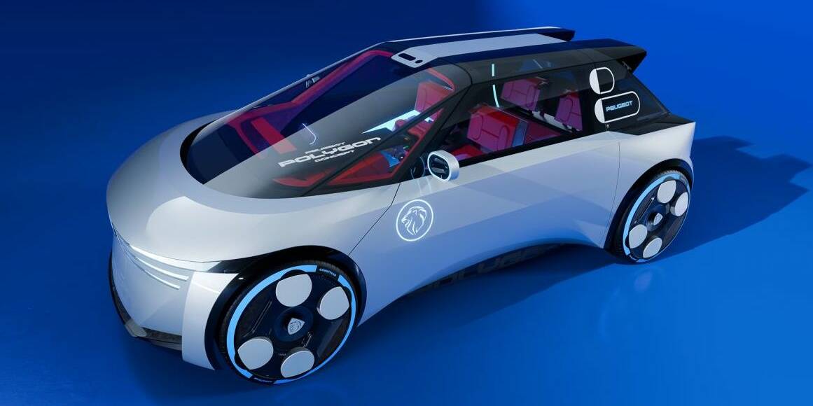 concept-car Peugeot Polygon Peugeot 208 électrique Peugeot e-208 GTi