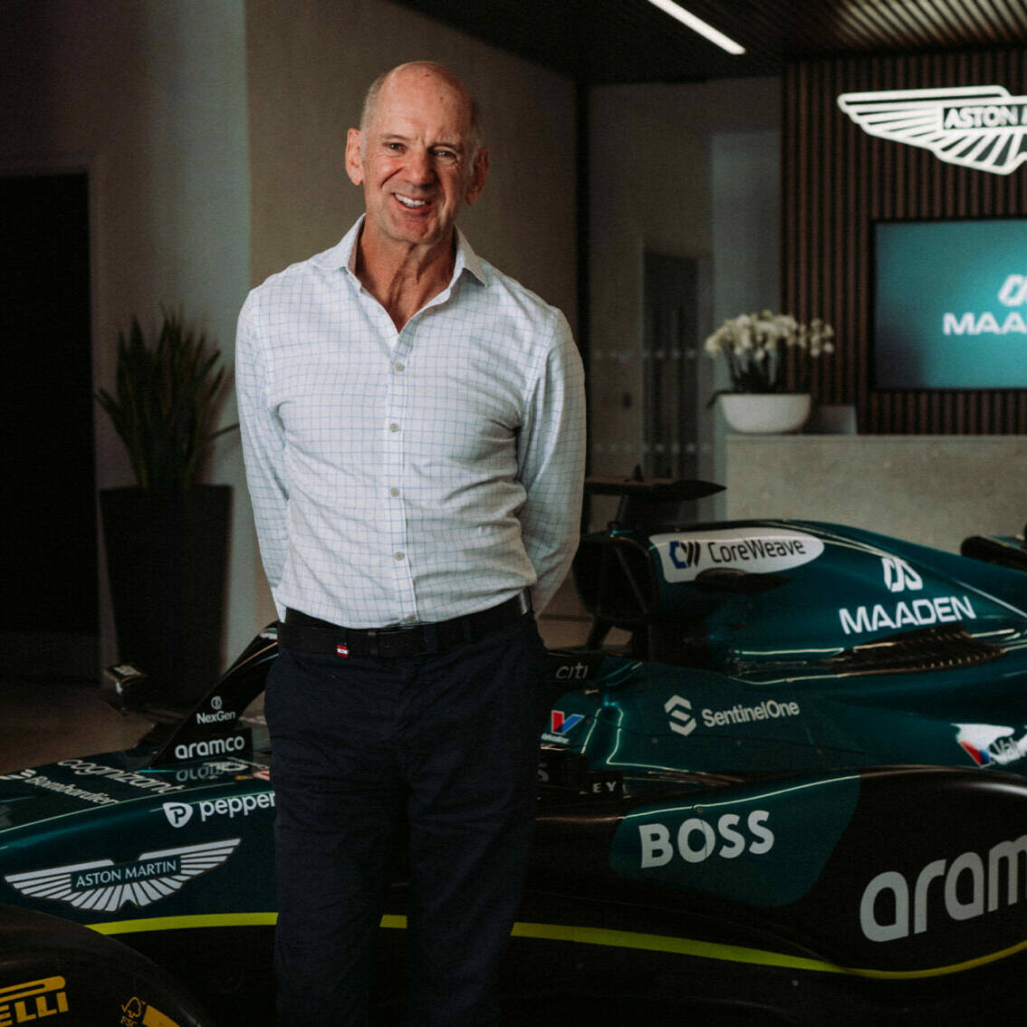 Adrian Newey Team Principal Aston Martin F1 Team