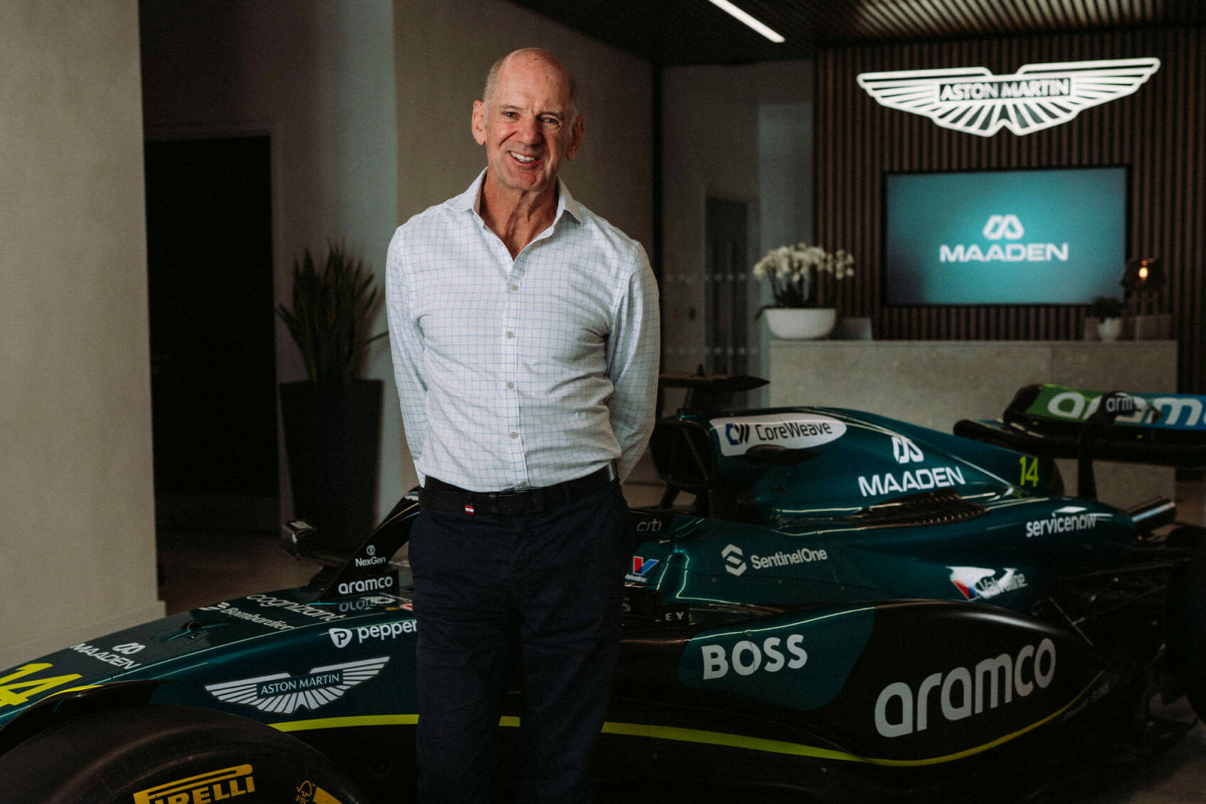 Adrian Newey Team Principal Aston Martin F1 Team