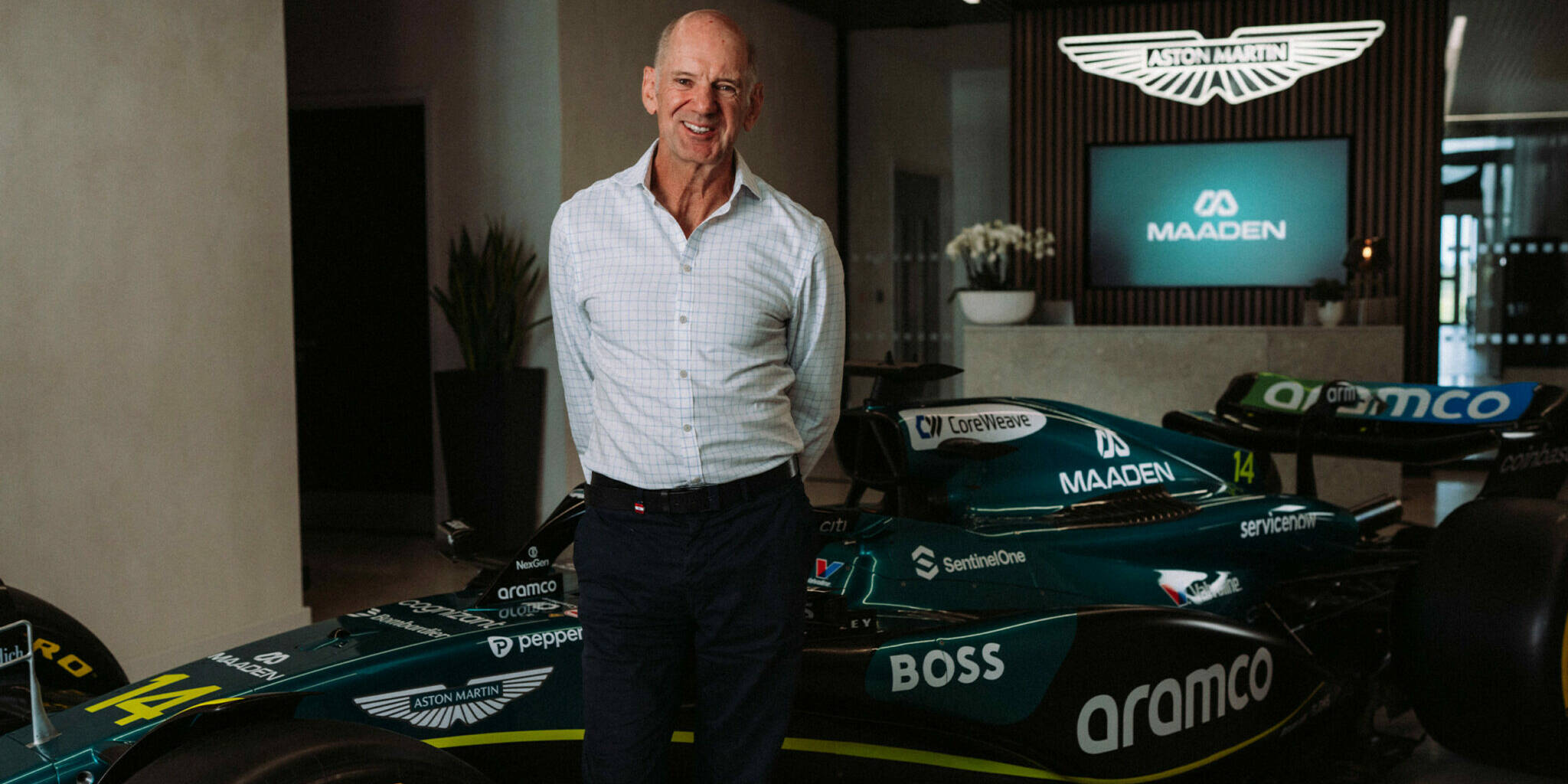 Adrian Newey Team Principal Aston Martin F1 Team