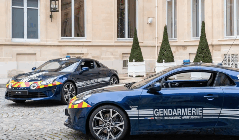 Alpine A110 GTS Gendarmerie nationale