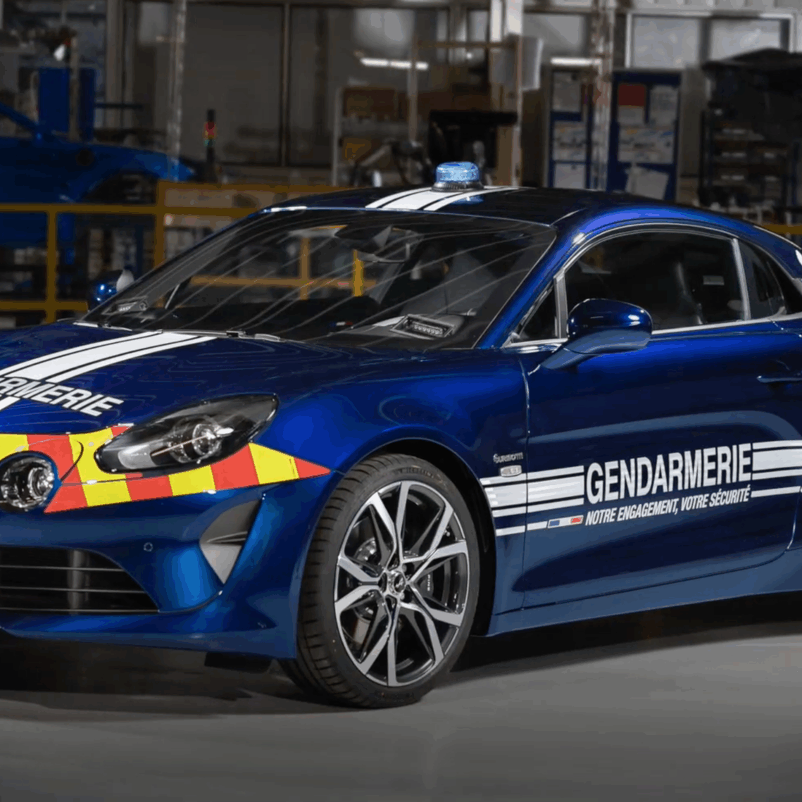 Alpine A110 GTS Gendarmerie nationale