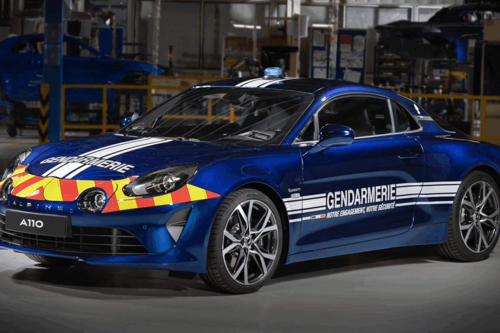 Alpine A110 GTS Gendarmerie nationale