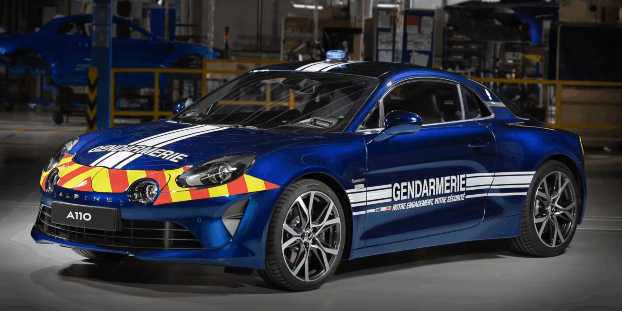 Alpine A110 GTS Gendarmerie nationale