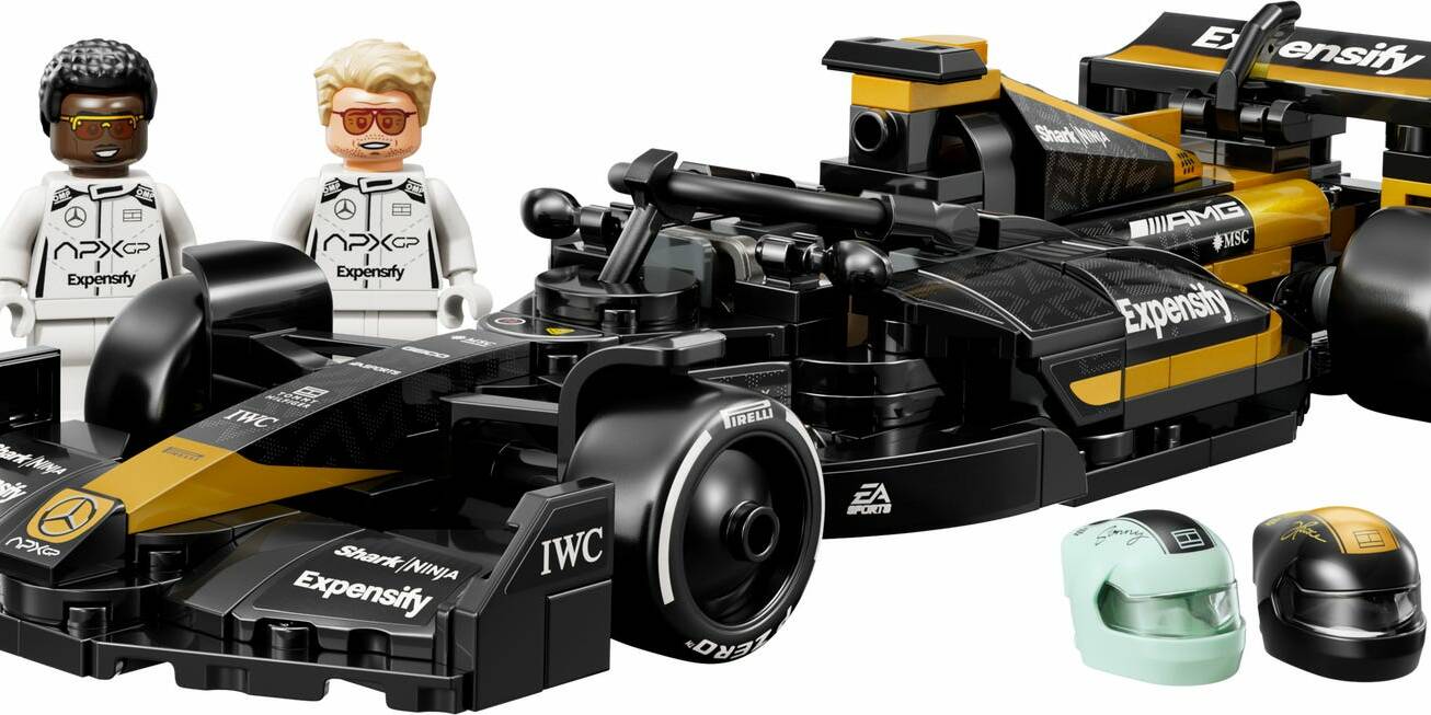 Brad Pitt F1 Le Film LEGO APXGP