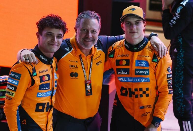 F1 McLaren Racing Course Sprint GP du Qatar Oscar Piastri