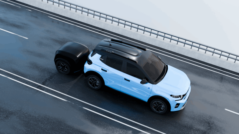 remorque batterie EP Tender FA RA DAY prolongateur autonomie voitures électriques