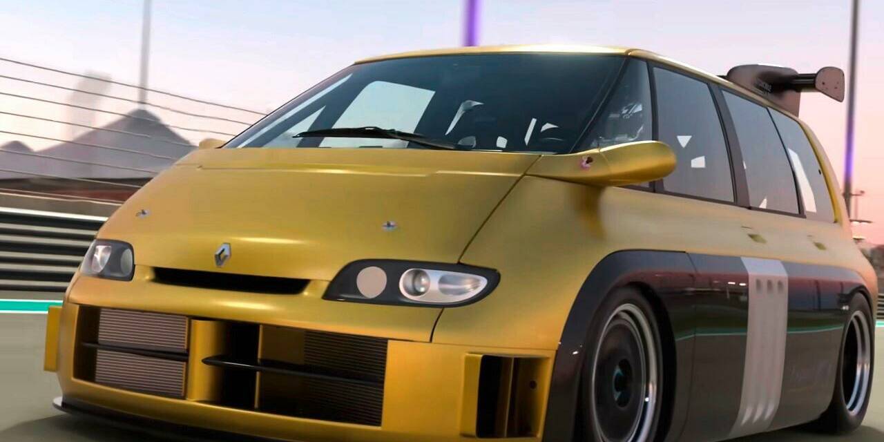 Renault Espace F1 GT7 Gran Turismo 7 Renault Sport