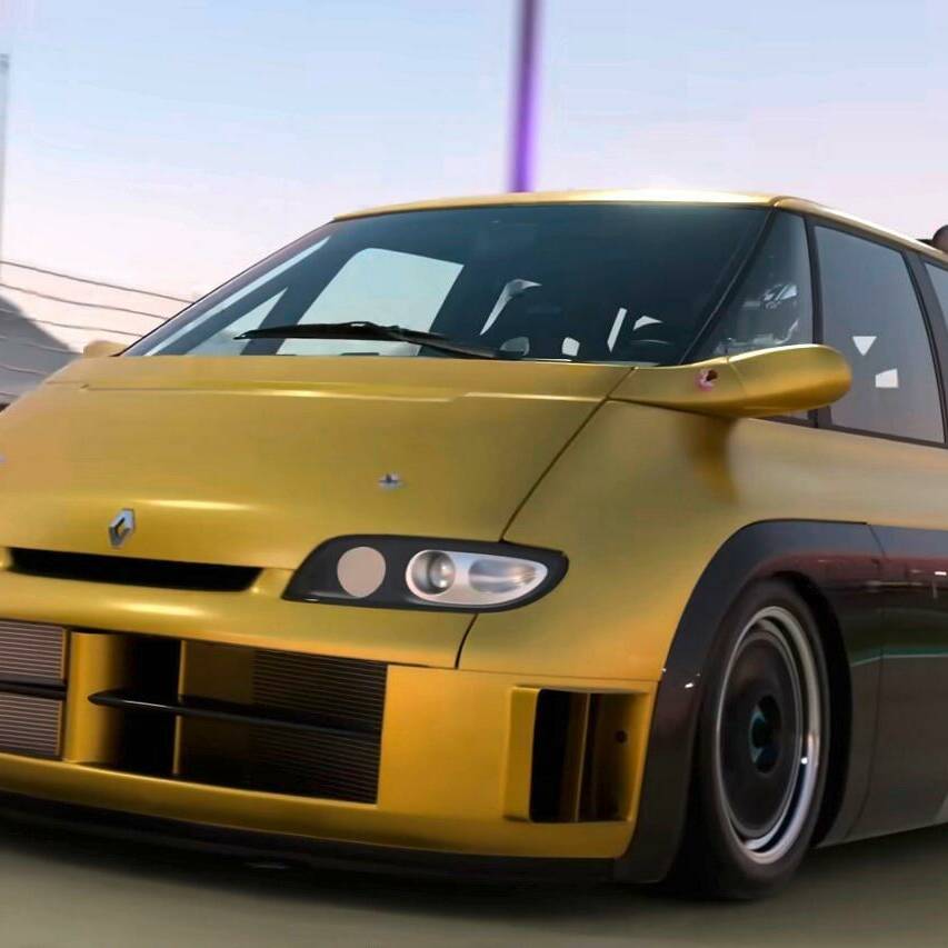 Renault Espace F1 GT7 Gran Turismo 7 Renault Sport