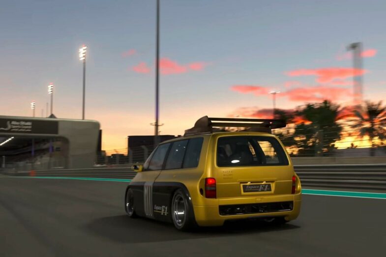 Renault Espace F1 GT7 Gran Turismo 7 Renault Sport 