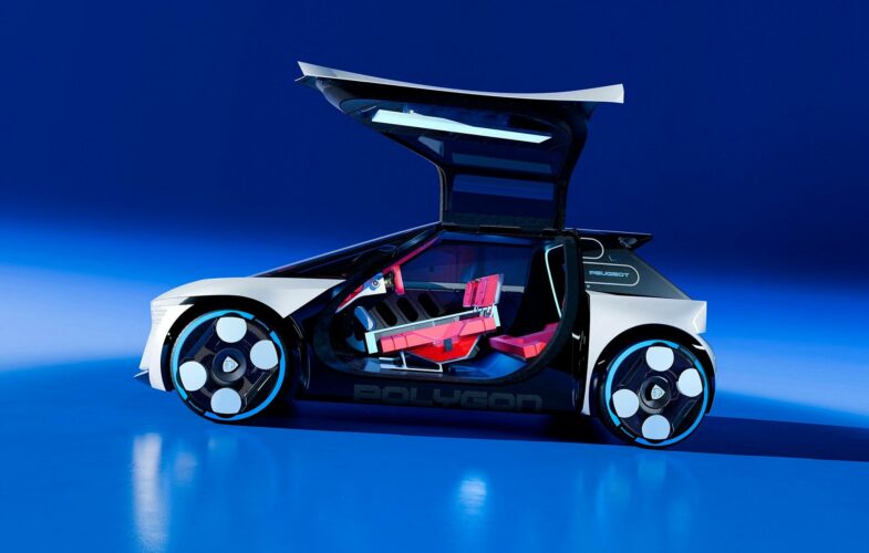 concept-car Peugeot Polygon Concept Peugeot e-208 GTi