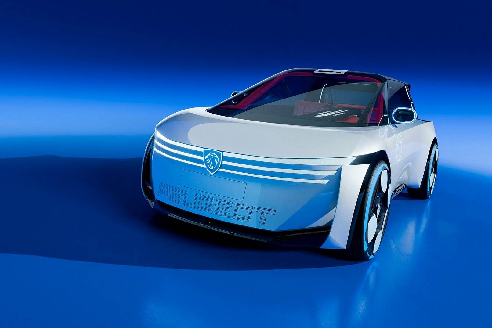 concept-car Peugeot Polygon Concept Peugeot e-208 GTi Fortnite