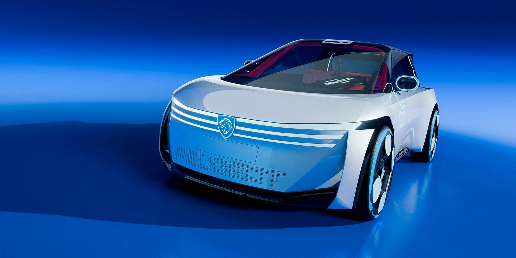 concept-car Peugeot Polygon Concept Peugeot e-208 GTi Fortnite