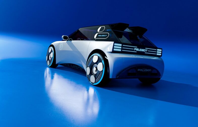 concept-car Peugeot Polygon Concept Peugeot e-208 GTi