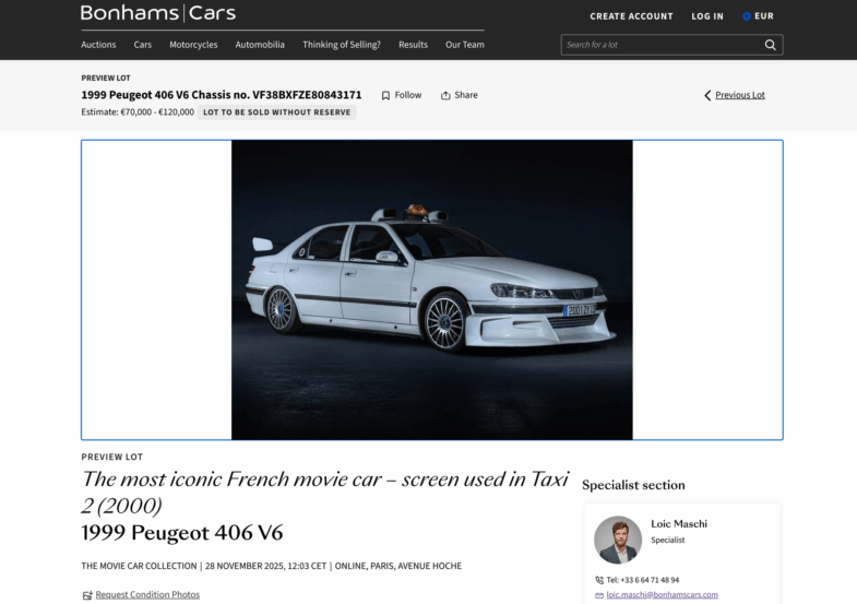 Peugeot 406 V6 de Taxi 2