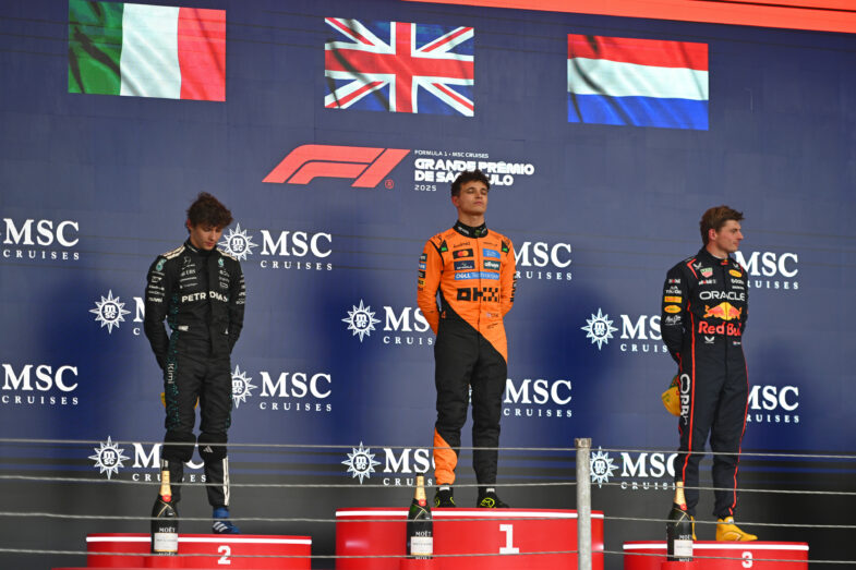 Classement GP du Brésil 2025 F1 Lando Norris