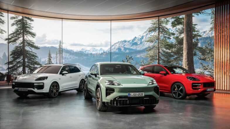 Porsche Cayenne Electric SUV électrique