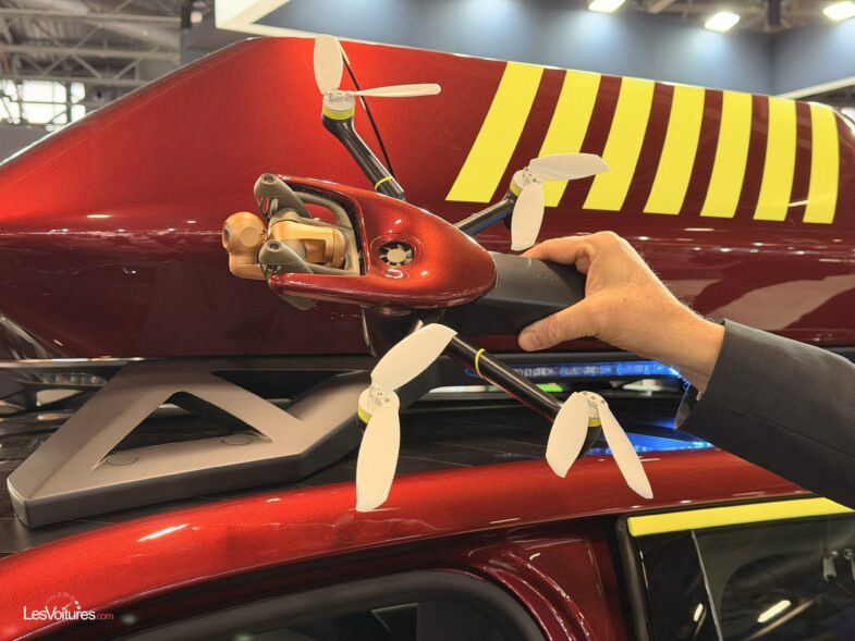 Renault Vision 4Rescue voiture de pompiers électrique Renault 4 électrique