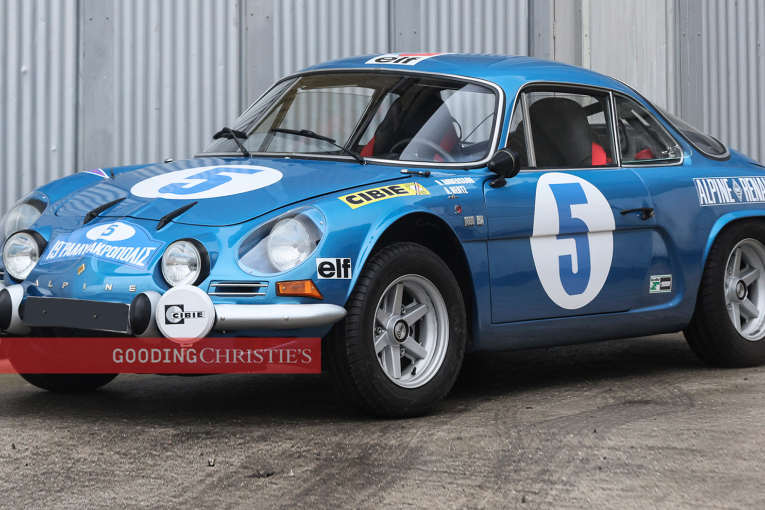Alpine A110 1600 S Groupe 4 Rétromobile 2026