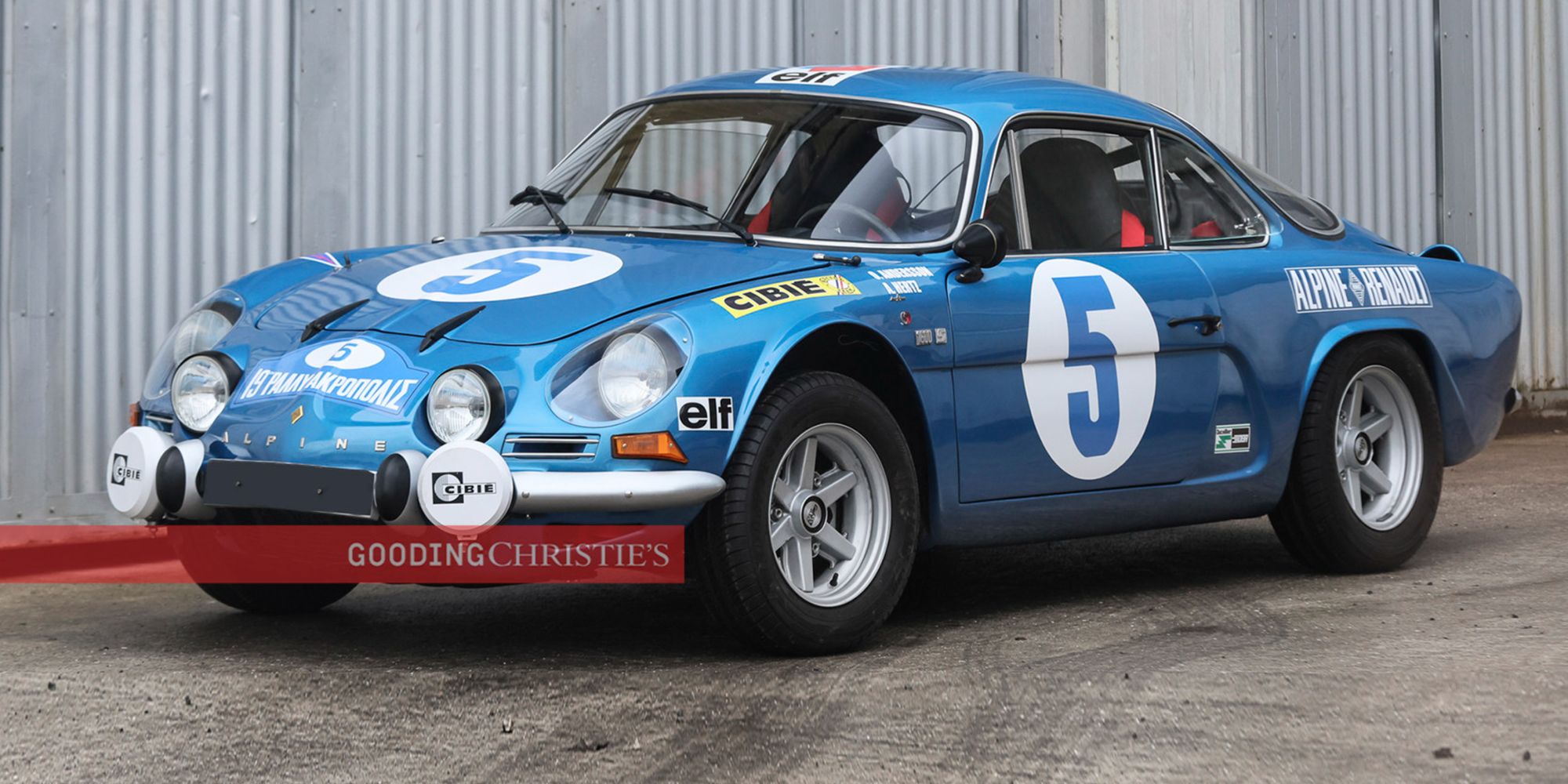 Alpine A110 1600 S Groupe 4 Rétromobile 2026