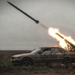 BMW Série 7 lance-roquettes Ukraine