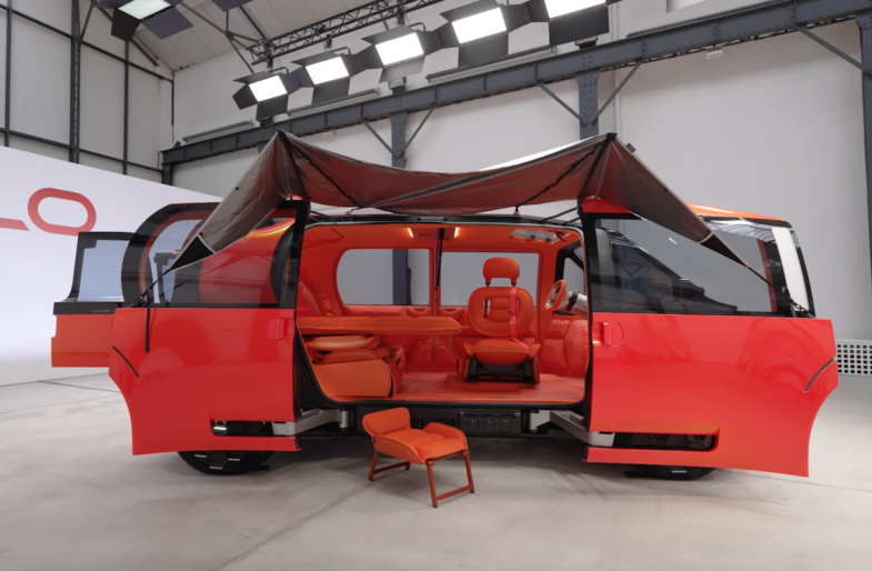 concept-car Citroën ELO Decathlon monospace électrique