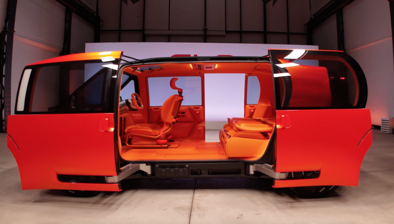 concept-car Citroën ELO Decathlon monospace électrique