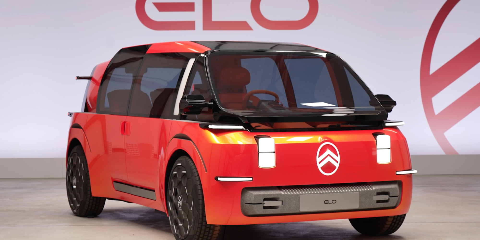 concept-car Citroën ELO Decathlon monospace électrique