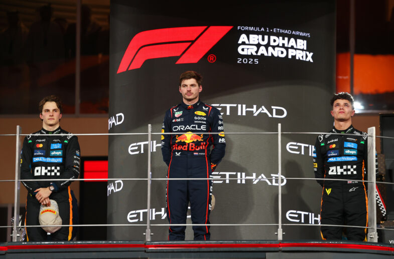 F1 2025 Lando Norris Champion du Monde GP d'Abu Dhabi