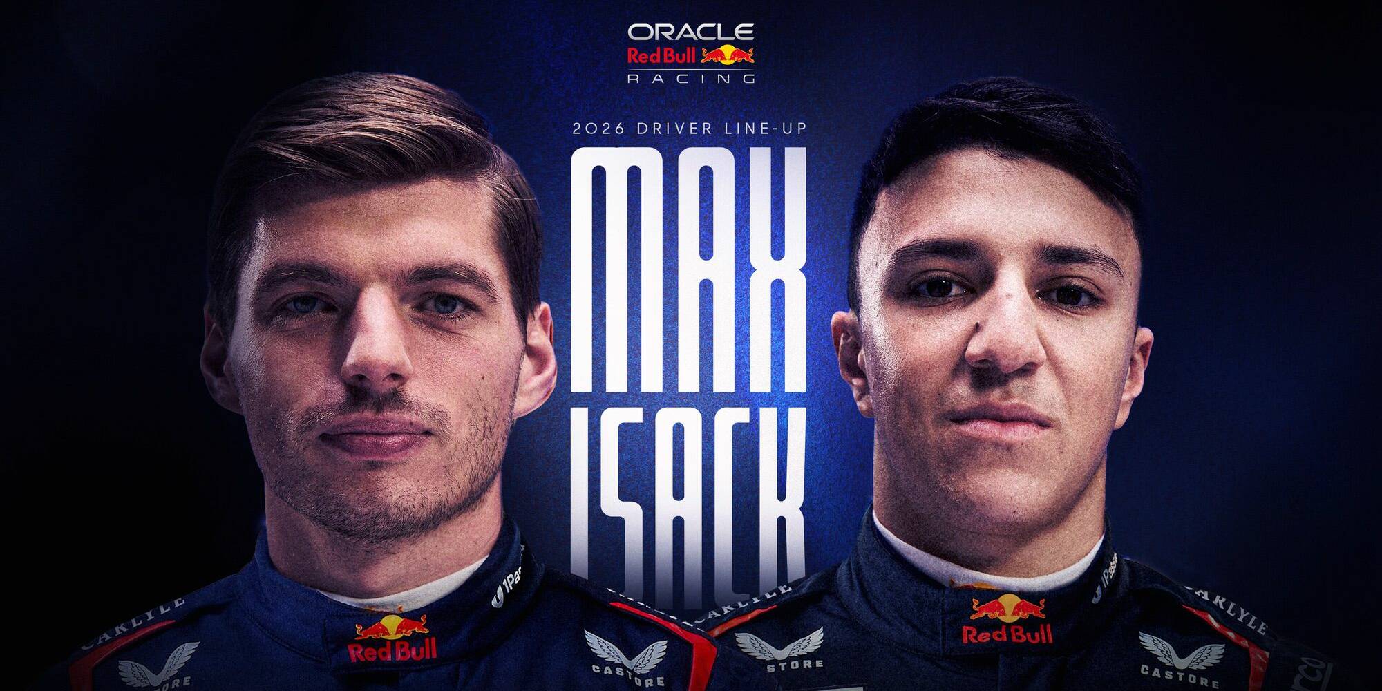 Isack Hadjar Red Bull Racing F1 2026 Max Verstappen