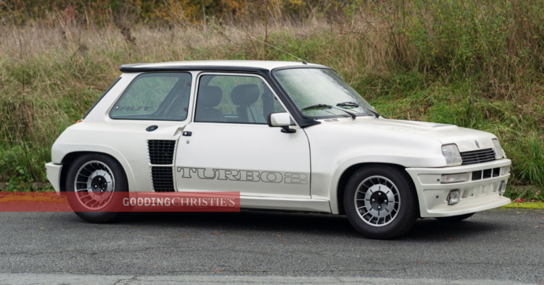 Renault 5 Turbo 2 vente aux enchères Rétromobile 2026