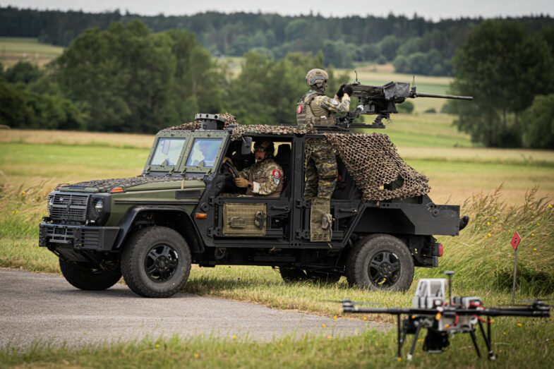 Rheinmetall Caracal Mercedes‑Benz Classe G militaire