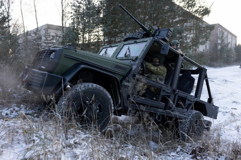Rheinmetall Caracal Mercedes‑Benz Classe G militaire