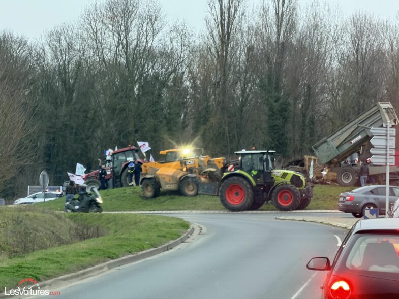 blocages agriculteurs routes Noël