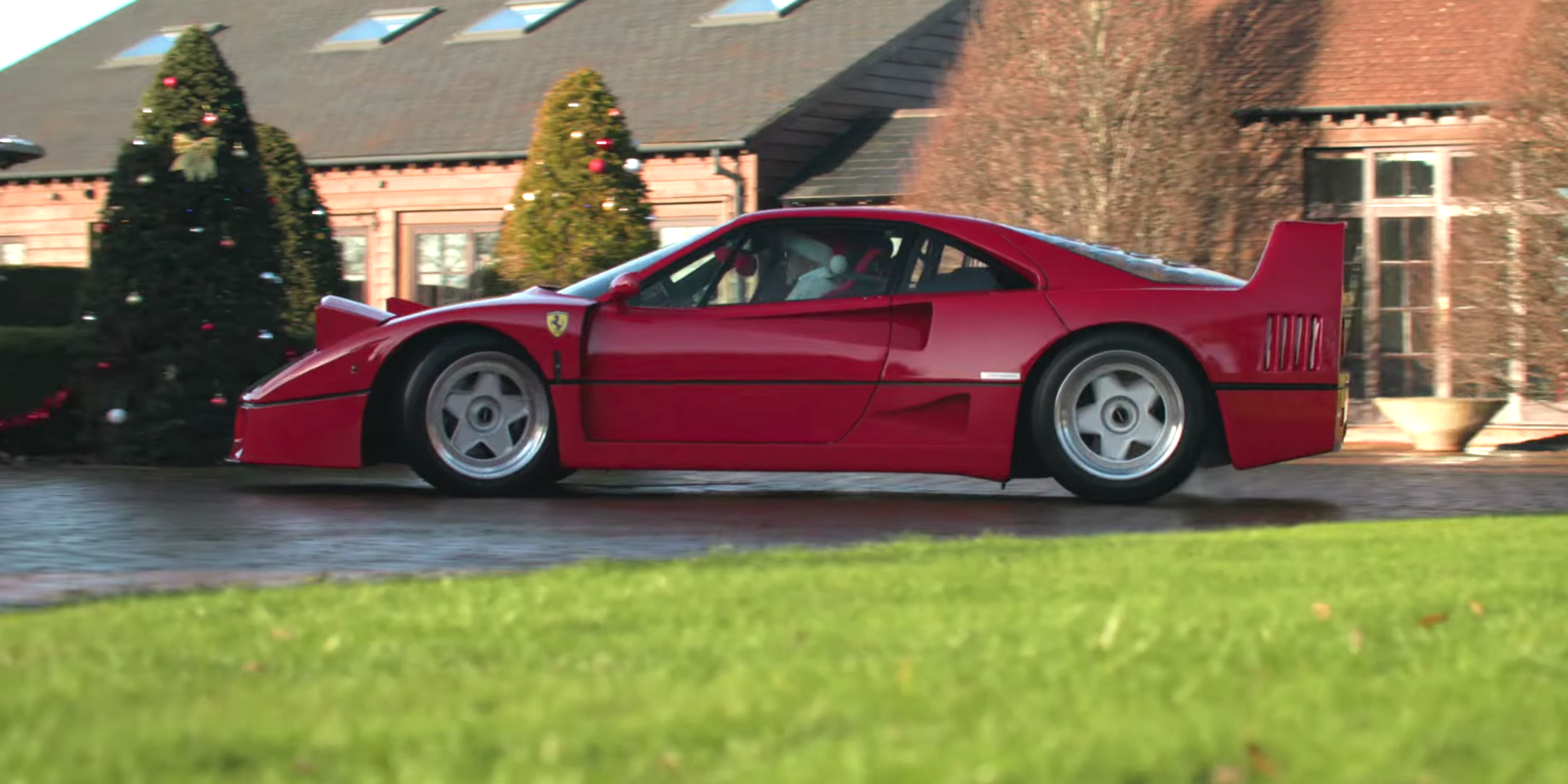 Vidéo Ferrari F40 drift Noël Girado & Co