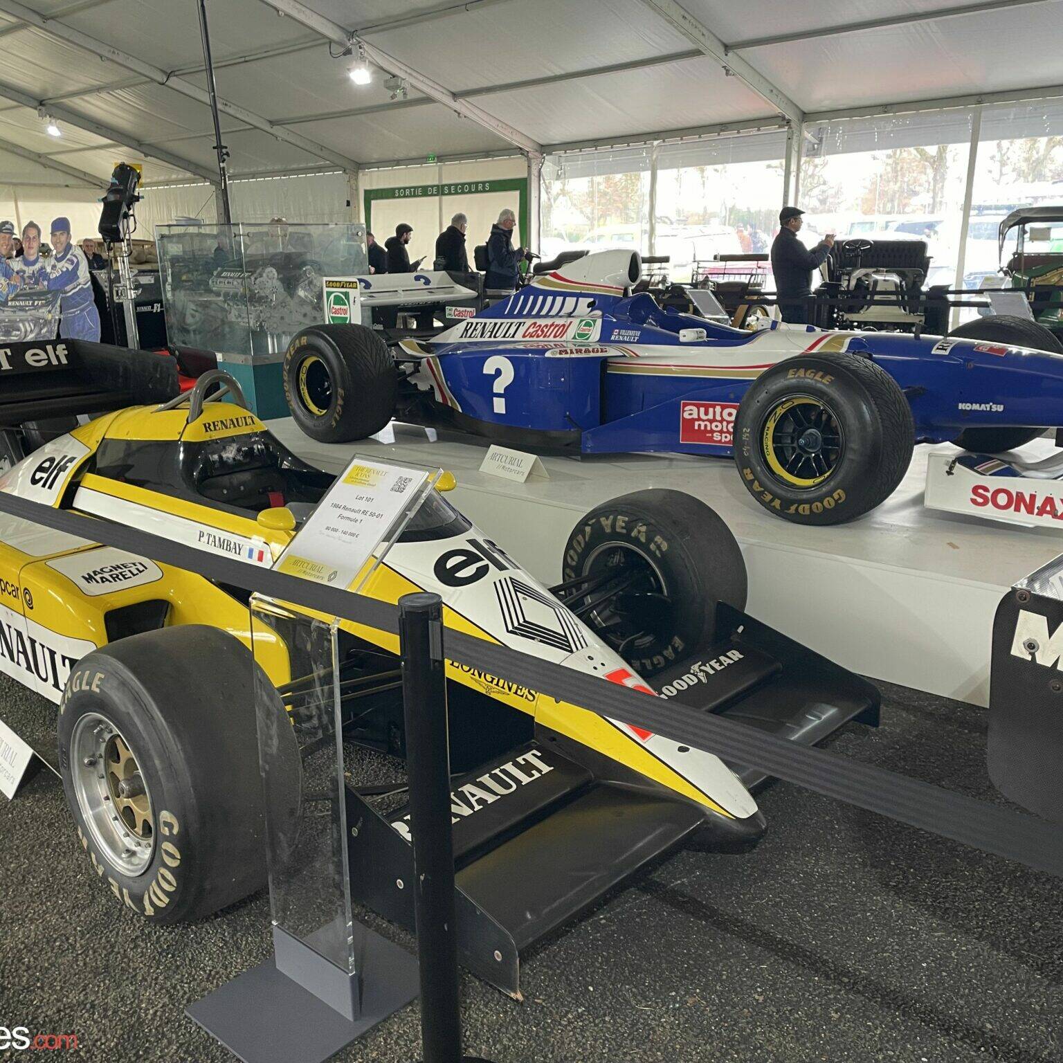 direct video vente aux enchères Renault The Renault Icons